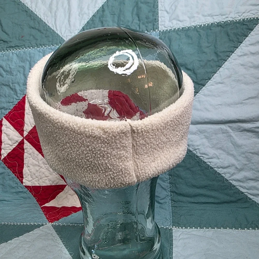 Eddie Bauer Polartec Fleece Headband Cream White Ear Warmer USA Made